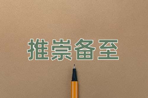 成语推崇备至