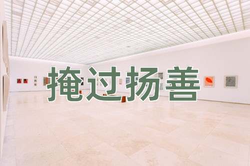 成语掩过扬善