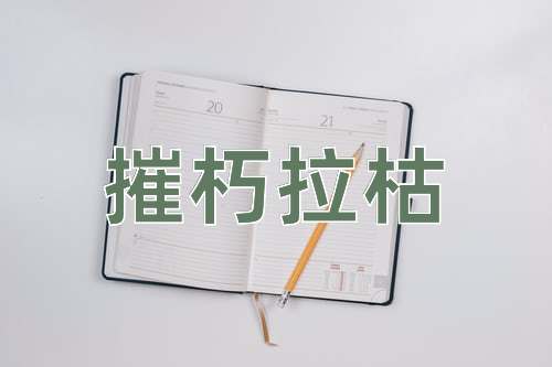 成语摧朽拉枯