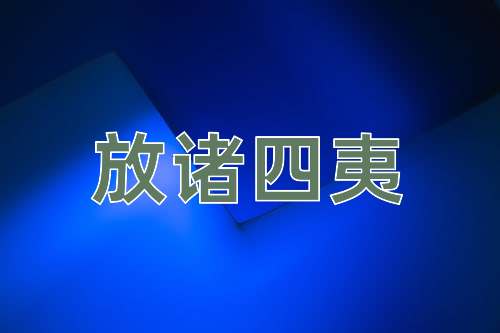 成语放诸四夷