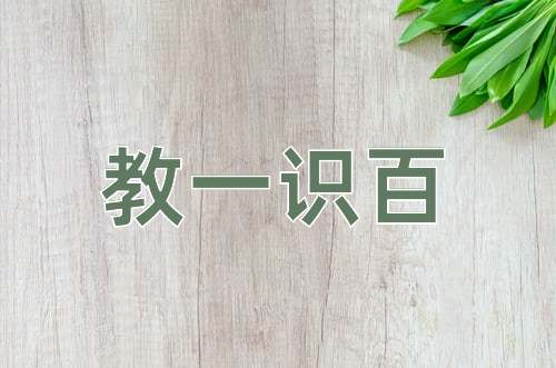 成语教一识百