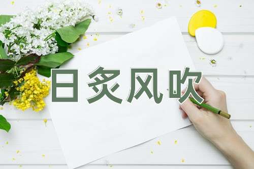 成语日炙风吹