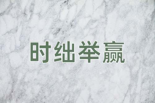 成语时绌举赢