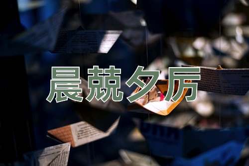 成语晨兢夕厉