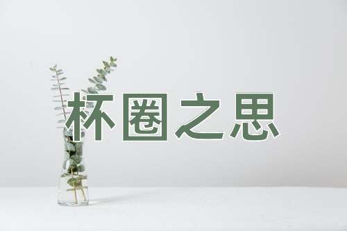 成语杯圈之思
