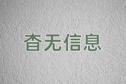 成语杳无信息