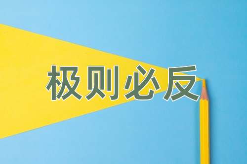 成语极则必反