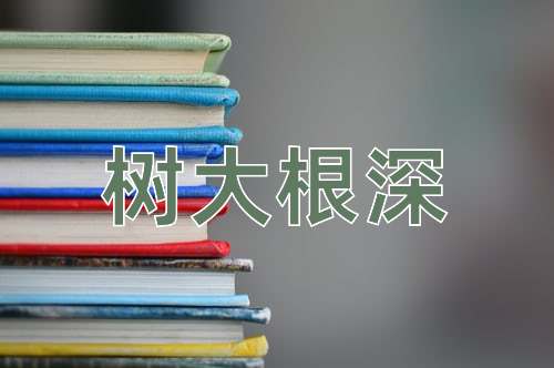 成语树大根深