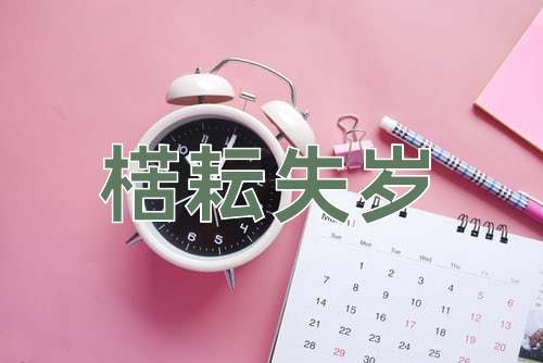 成语楛耘失岁