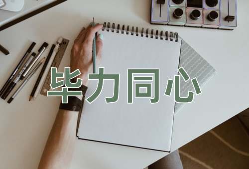 成语毕力同心