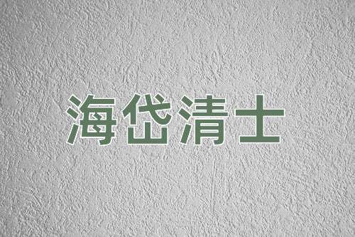 成语海岱清士