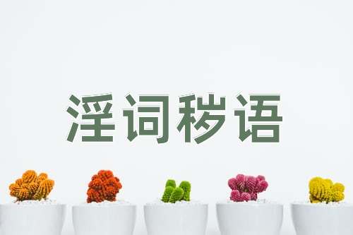 成语淫词秽语
