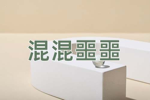成语混混噩噩