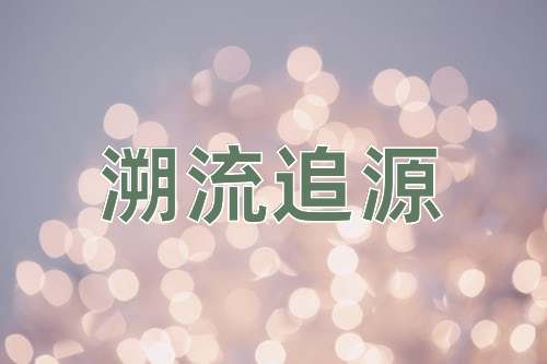 成语溯流追源