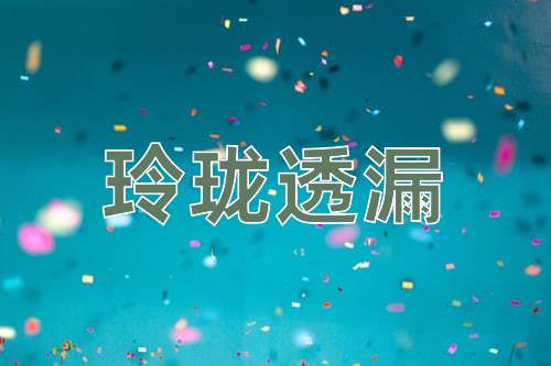 成语玲珑透漏