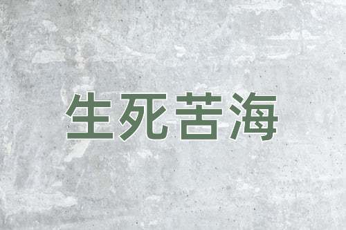 成语生死苦海