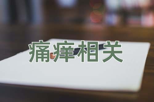 成语痛痒相关