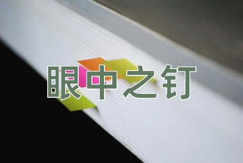 成语眼中之钉