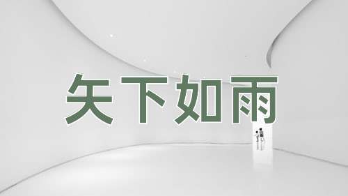成语矢下如雨