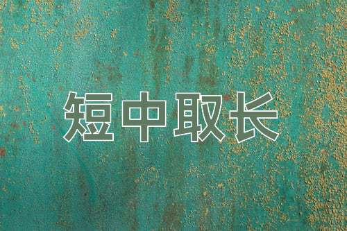 成语短中取长
