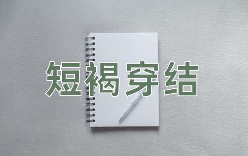 成语短褐穿结