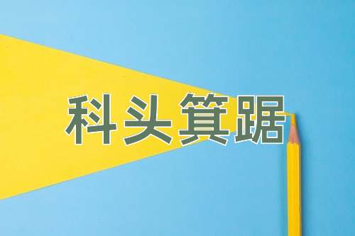 成语科头箕踞