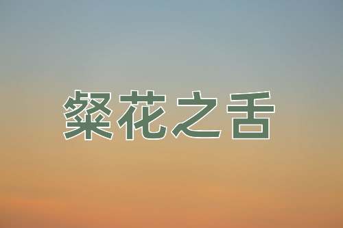 成语粲花之舌