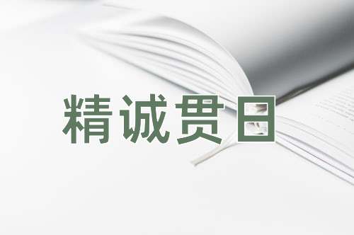 成语精诚贯日