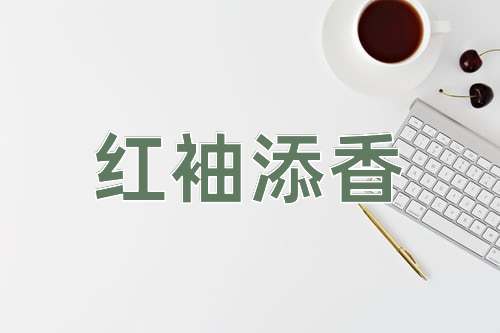 成语红袖添香