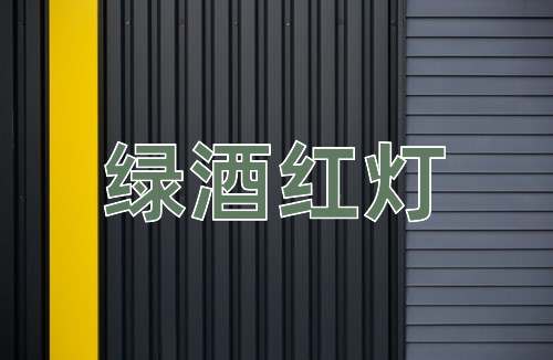 成语绿酒红灯