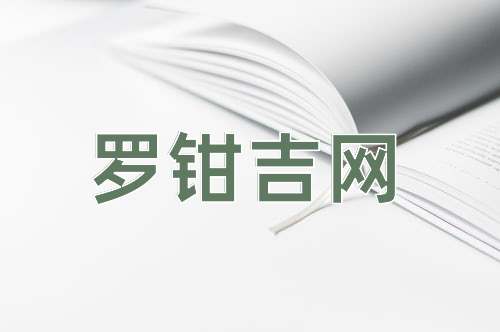 成语罗钳吉网