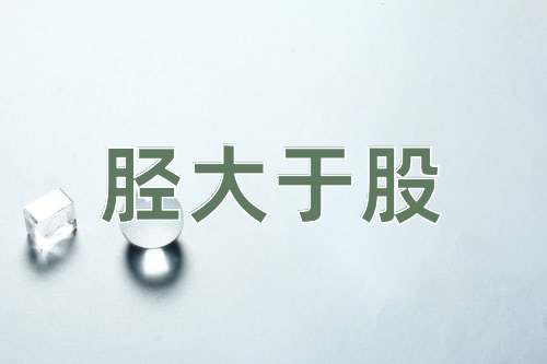 成语胫大于股