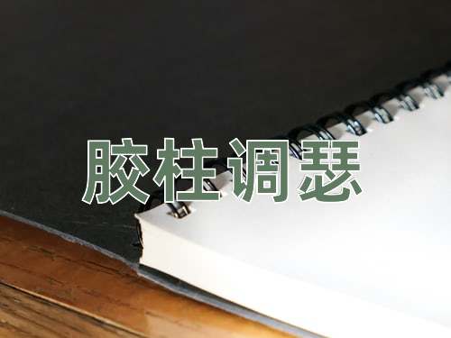成语胶柱调瑟