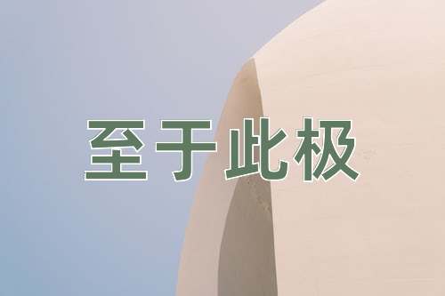成语至于此极