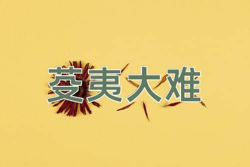 成语芟夷大难