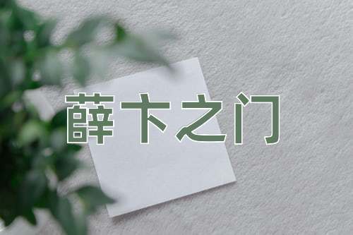 成语薛卞之门