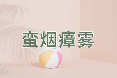成语蛮烟瘴雾