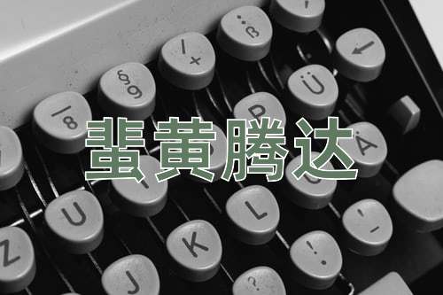 成语蜚黄腾达