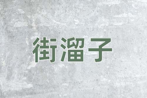 成语街溜子