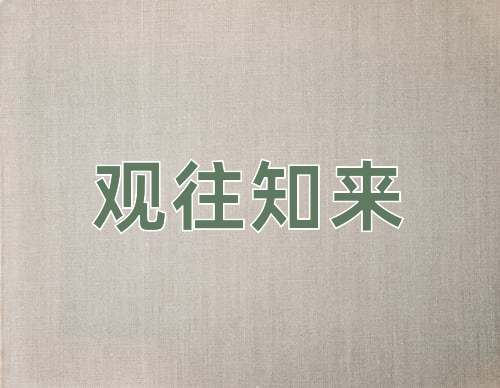 成语观往知来
