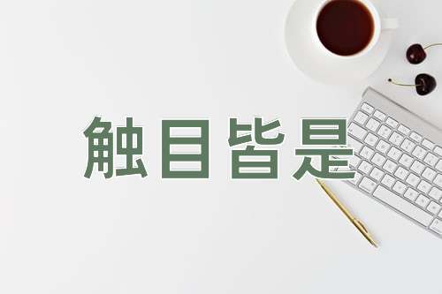 成语触目皆是