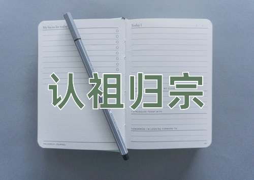 成语认祖归宗