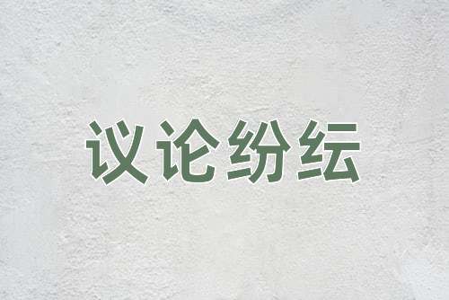成语议论纷纭