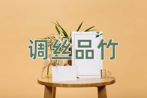 成语调丝品竹