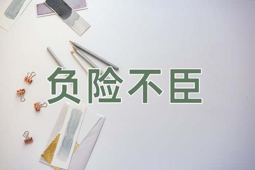 成语负险不臣