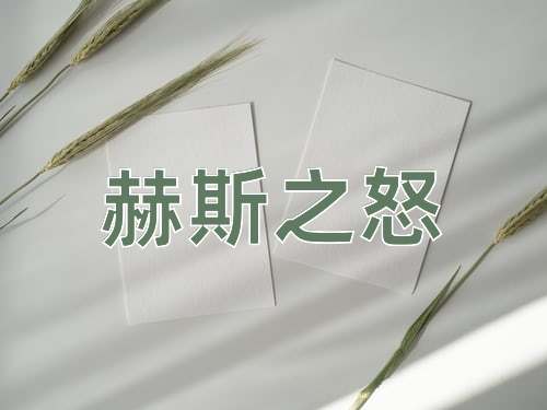 成语赫斯之怒
