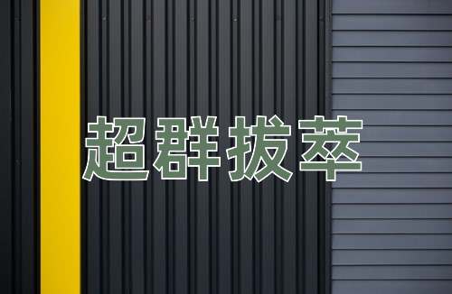 成语超群拔萃