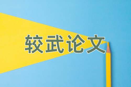 成语较武论文