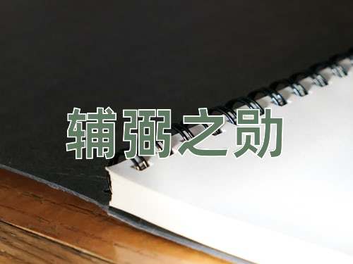 成语辅弼之勋