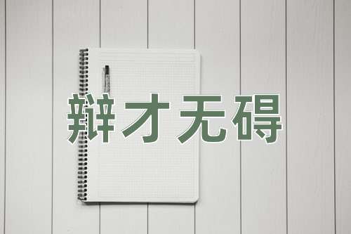 成语辩才无碍